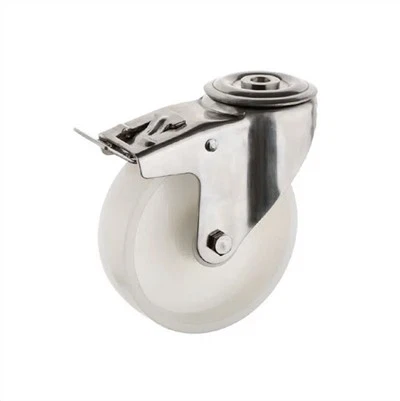 Lenkrollen aus Edelstahl