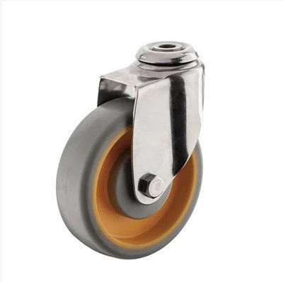 Edelstahl TPR Caster